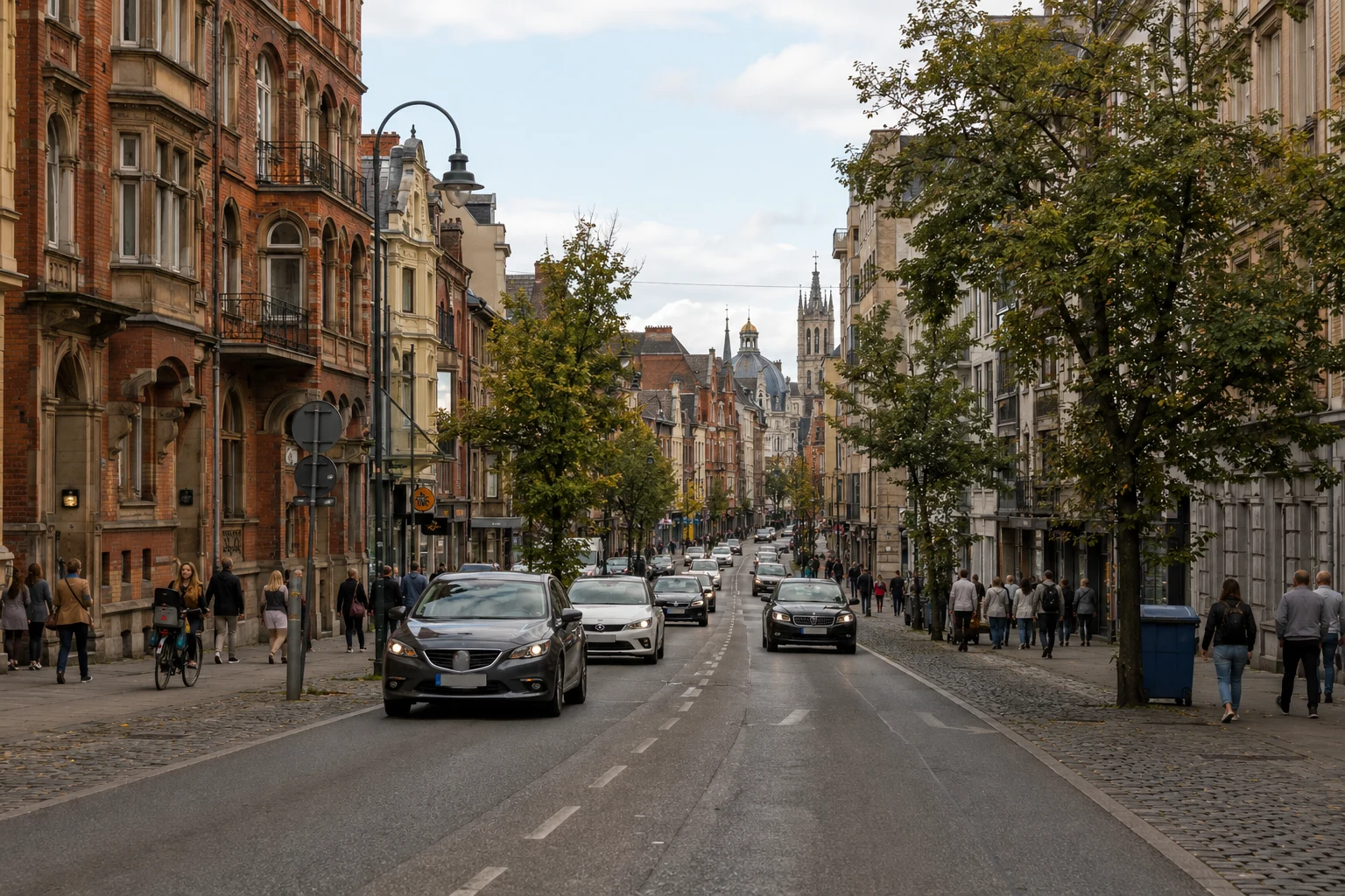 Adalbertstraße Aachen — Unfallschwerpunkt