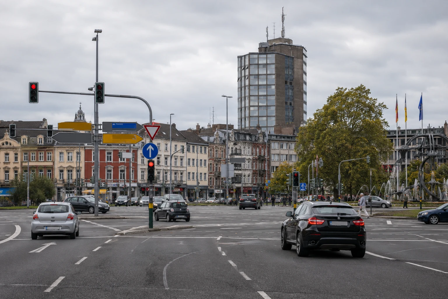 Europaplatz Aachen — Unfallschwerpunkt